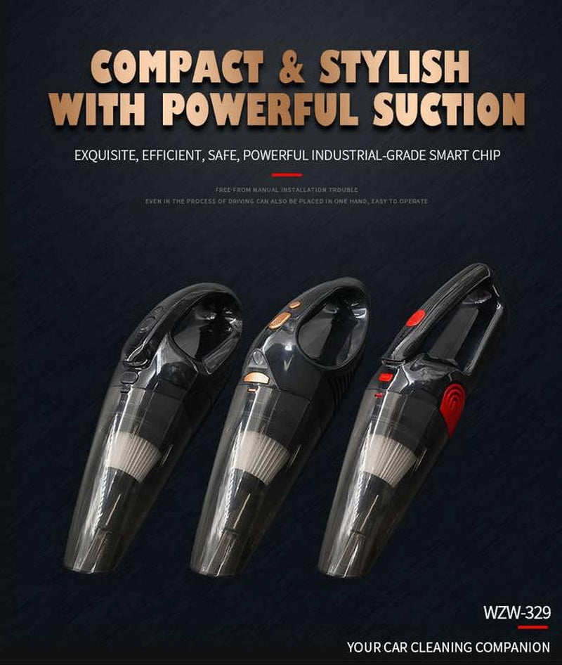 Car Vacuum Cleaner, Cordless, Wireless. Handheld Vacuum. Portable Vacuum Cleaning Tool